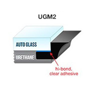 PUGM2 - 5mm Self-Adhesive Professional Underglass Moulding x 75' (22.8m)