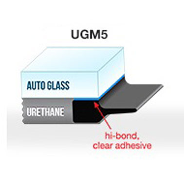 PUGM5 - 6mm  Self-Adhesive Professional Underglass Moulding x 75' (22.8m)