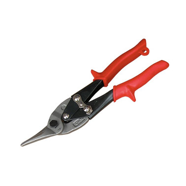 Aviation Tin Snips Left Cut (Red)