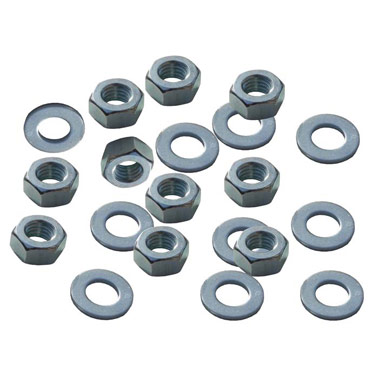 M8 Nuts & Washers x 10