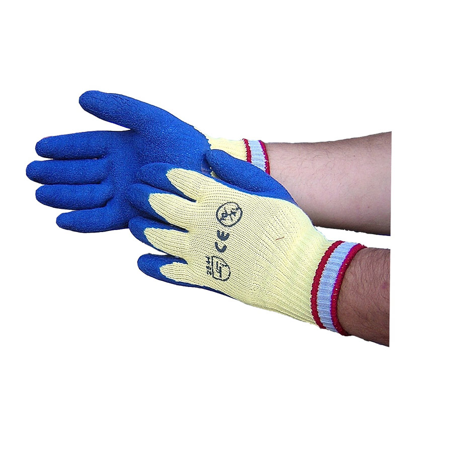 SUMO Kevlar Gloves Cut Level 5 (blue coated palms)
