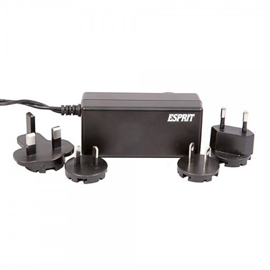 Esprit 240v - 12v  Power Supply Mains Transformer 3 Pin Plug