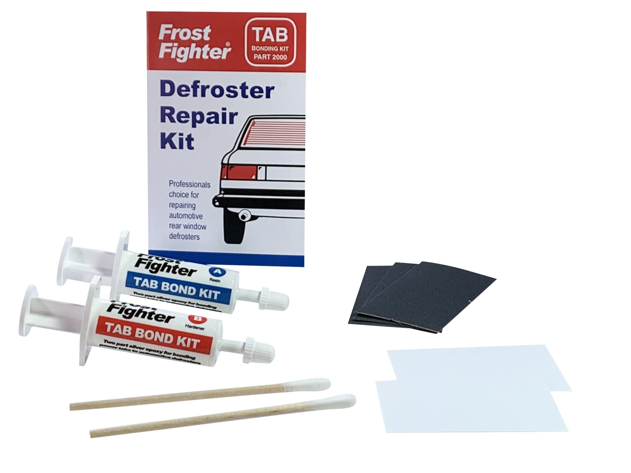 Frost Fighter 2000 Heated Rear Window Tab Repair Bonding Kit