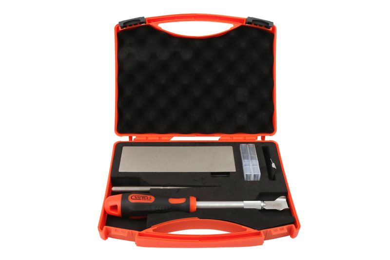 WRD-SKB Pro Scraper Kit Supplied In Plastic Case, with Long Shaft
