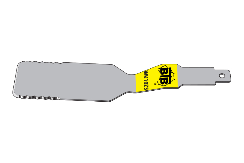 BTB WK19Z-S Serrated Offset Spade Extended Reach 180mm General Use (1)