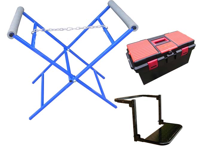 Tool Boxes Storage, Trestles & Platforms