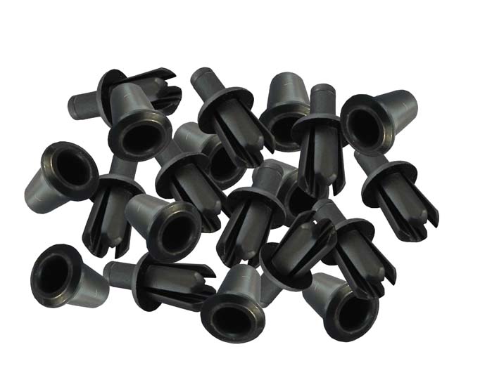 Land Rover Evoque A Pillar Set x 20-pcs, 10 x Rivets & 10 Sealing Sleeve Plugs  LR033144 + LR002229