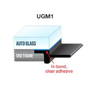 PUGM1 - 8mm Self-Adhesive Professional Underglass Moulding x 75' (22.8m)