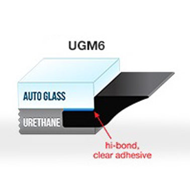 PUGM6 - 9.5mm Self-Adhesive Professional Underglass Moulding x 75' (22.8m)