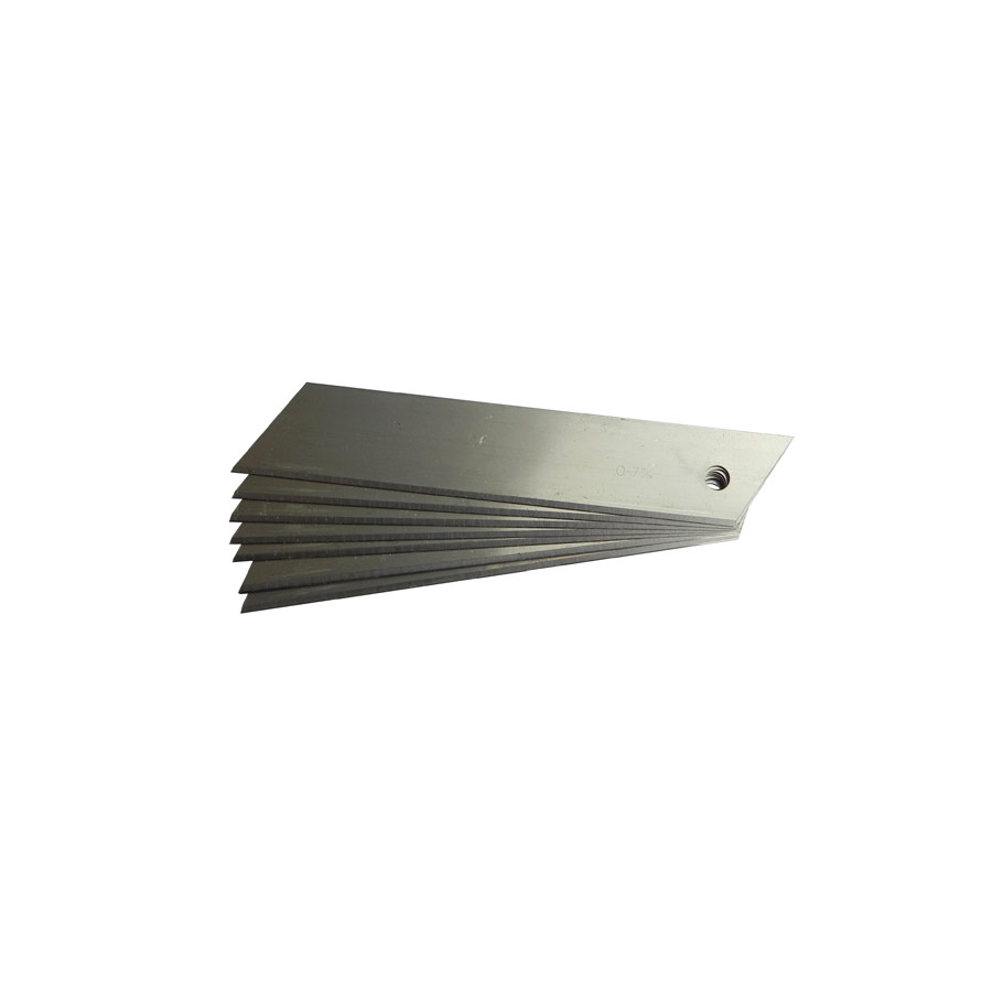 18mm SHORT Non-Seg. Blades (0.5mm) x 100