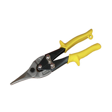 Aviation Tin Snips Straight Cut (Yellow) 