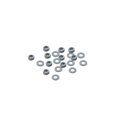 M3 Nuts & Washers x 10