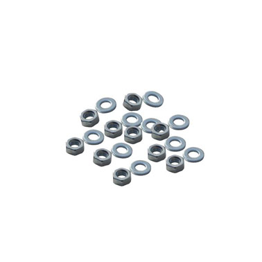 M4 Nuts & Washers x 10