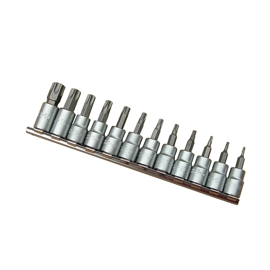 12-pce 3/8" Dr Star/Torx Set