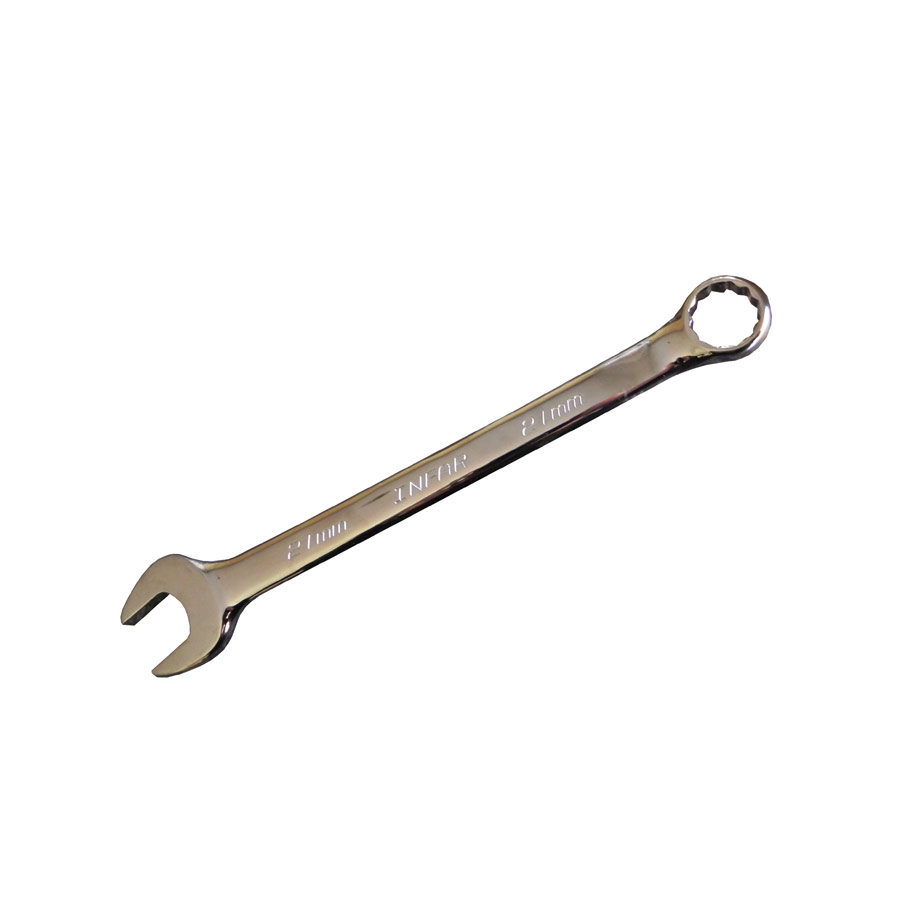 INFAR 21mm Polished Chrome Combination Spanner