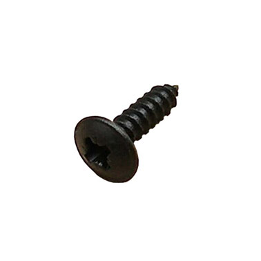 Self tapping black flanged head screw No.6 x 1/2" 