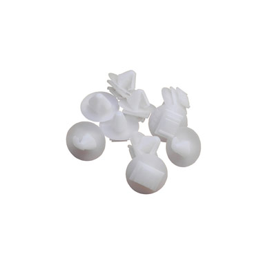 Peugeot Plastic Trim Clips for Exterior Side Mouldings x 10