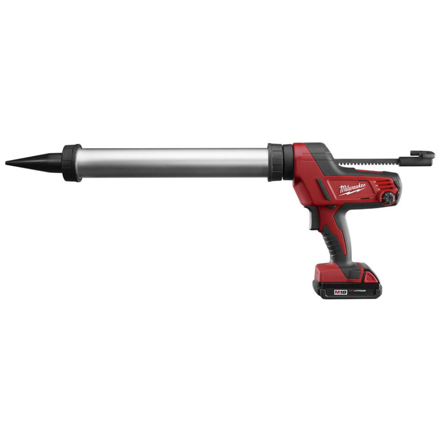 Milwaukee 600ml M18 Caulking Gun (Aluminium Barrel) 18V