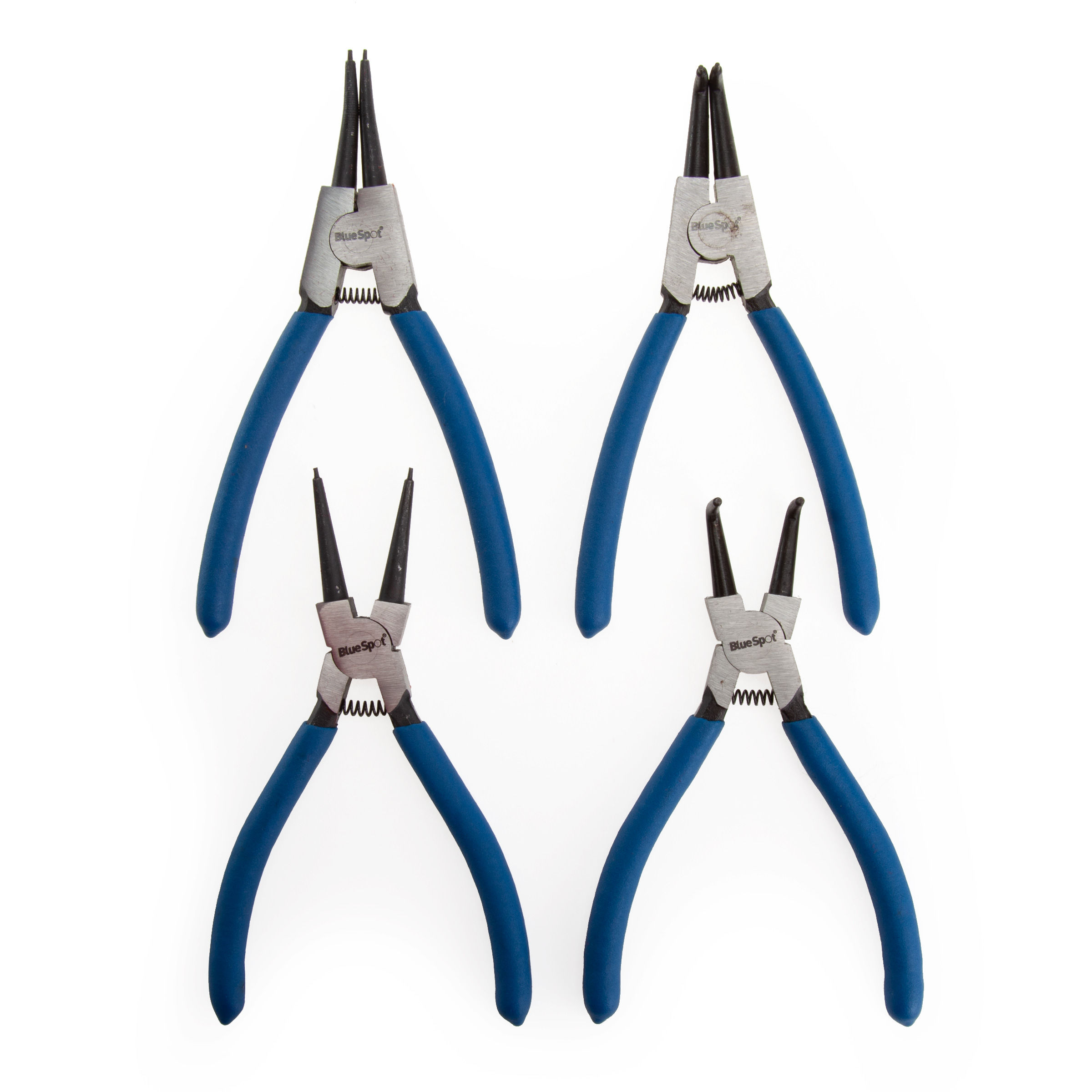 4-pce 150MM (6") Circlip Plier Set Supplied in Wallet