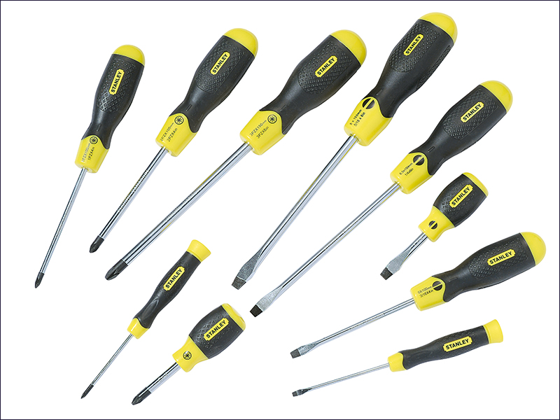 STANLEY 10-pce Screwdriver Set