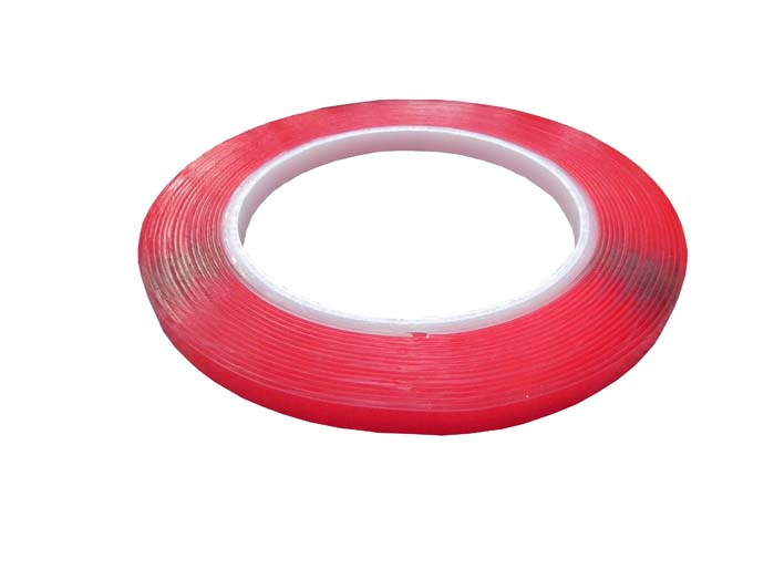 Marcy 6.4mm x 5M Double Sided Attachment Tape Clear Acrylic