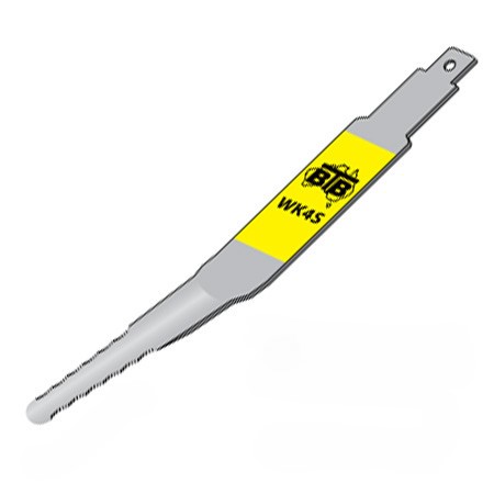 BTB WK4S 190mm Serrated General Purpose Bent Blade