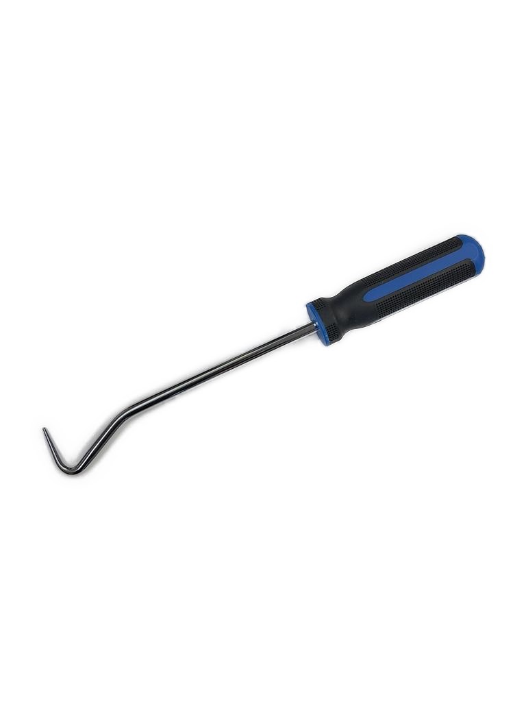 Global Hook Tool - Long 7" Shaft - Rounded End Blue/Black Handle