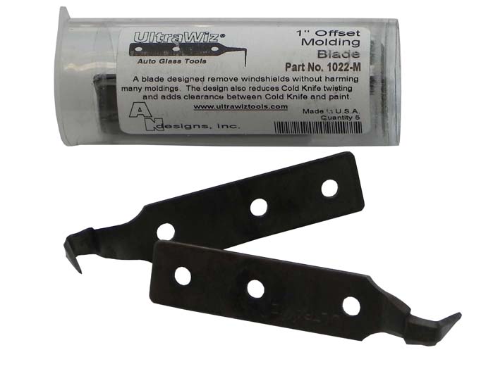 1" Ultrawiz Offset Cold Knife Blade x 1 