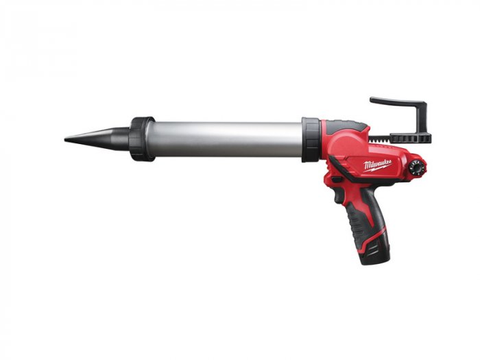 Milwaukee M12 400ml Sausage Gun + 12v Battery & Charger