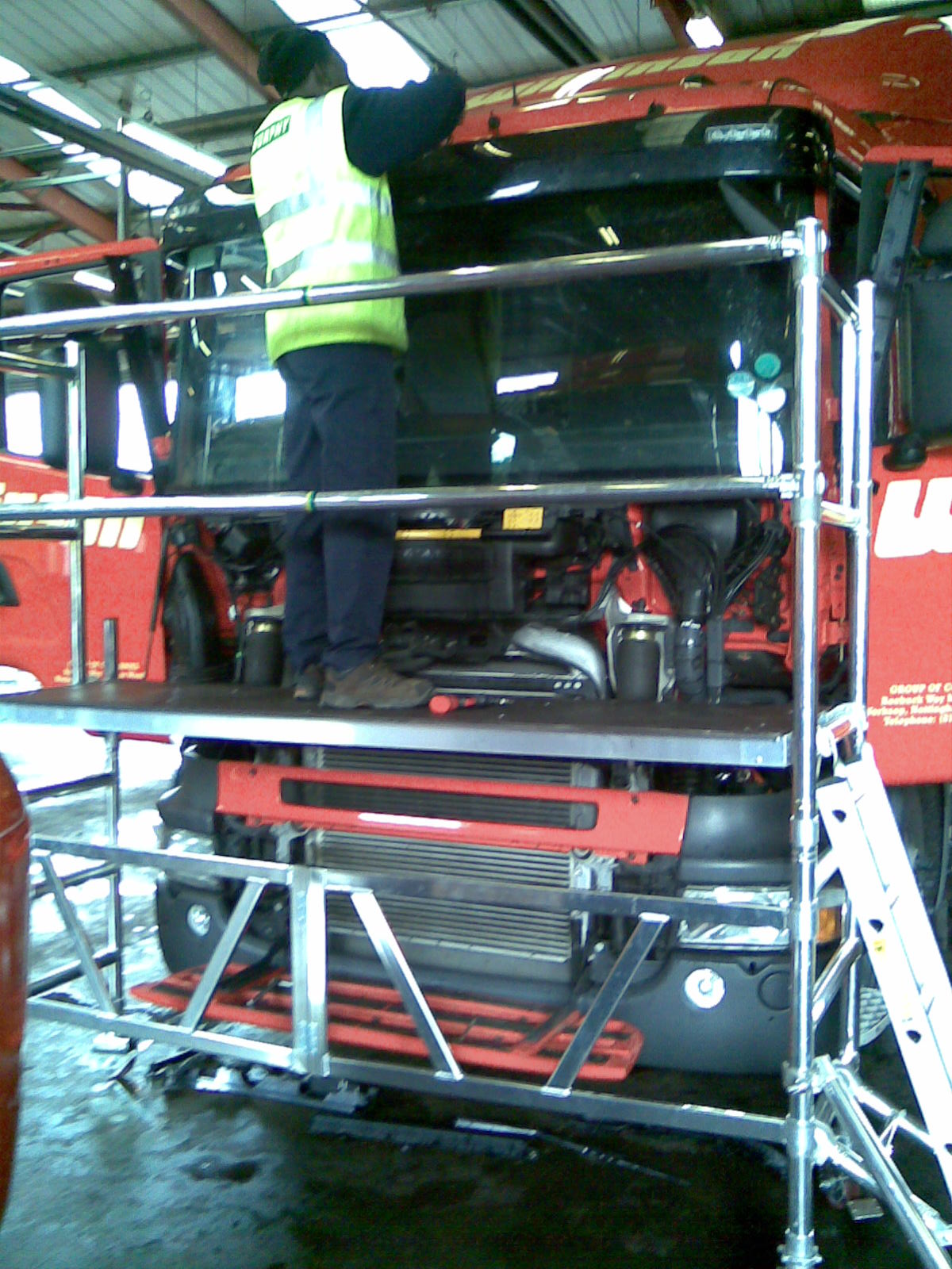 2M WS Fitters Folding Platform Unit 