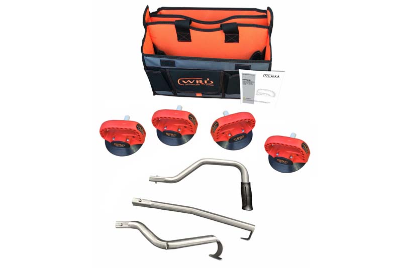 WRD PRO6  Mounting System - With 4 Pump Suction Lifters