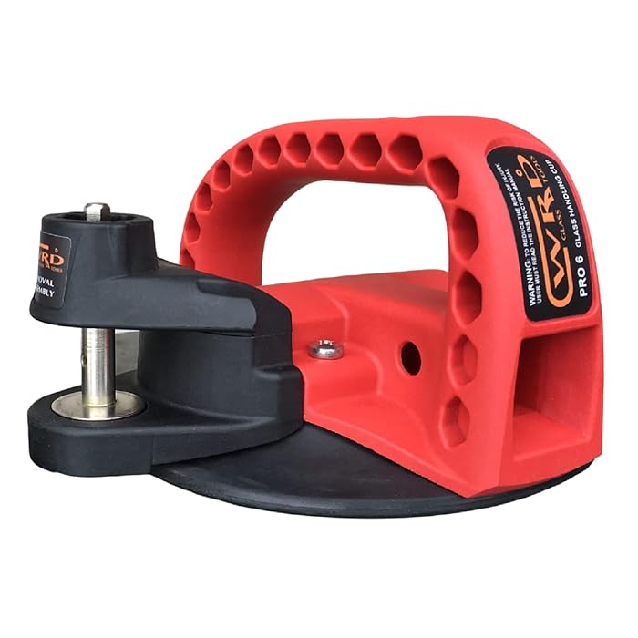 WRD PRO6 Glass Removal Handling Vacuum Lifter for Wire/Cord