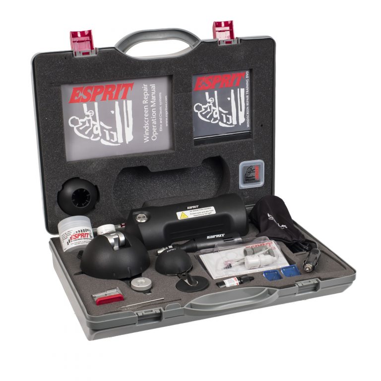 Esprit Compact Elite 12v W/S Repair Kit with UV tube curing lamp