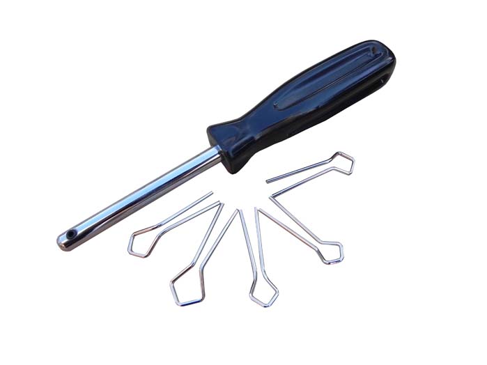 Filler Tool (90mm) with 5 Assorted Eyes for Filler Strips