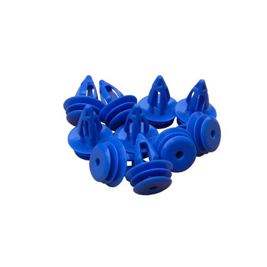 Land Rover Plastic Clips x10 - Blue