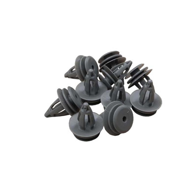 Land Rover Trim Clips for Door Cards/Panels x 10- Grey